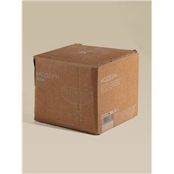 Креманка SL Home «Модерн», 300 мл, 12×10 см, стекло, оттенок МИКС