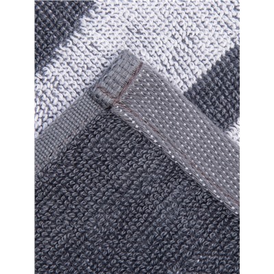 Полотенце махровое Этель «Папа супергерой», 50×90 см, 100% хлопок, 420 г/м², серое