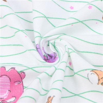 Пелёнка «Крошка Я. Сказочные герои», 90×120 см, хлопок 100%, фланель