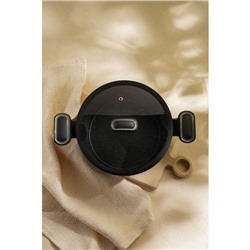 Кастрюля SL Home, d=20 см, h=10.5 см, с антипригарным покрытием, индукция, алюминий, чёрная