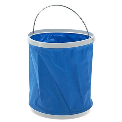 Ведро складное автомобильное, 11 л, синий