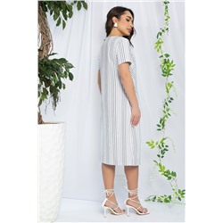 Платье Европейский шик (светло-серое) П13243-19М