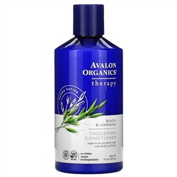 Avalon Organics, кондиционер для густоты волос, с биотином и В-комплексом, 397 г (14 унций)