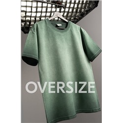 Мужская футболка оверсайз с эффектом градиент Happyfox