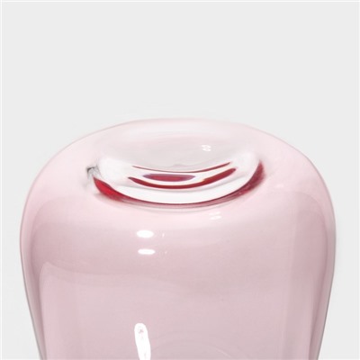 Стаканы Magistro «Иллюзия», 450 мл, 9.5×11.5 см, набор 6 шт., стекло, розовые