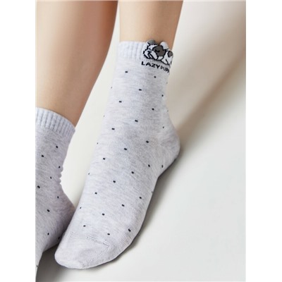 Классические Носки женские CONTE Хлопковые носки CLASSIC с пикотом «Puppy»