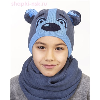 F 152 Шапка для мальчика (54-56)