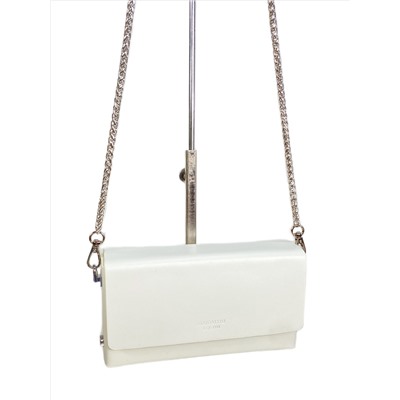 Женская сумка из искусственной кожи, цвет белый