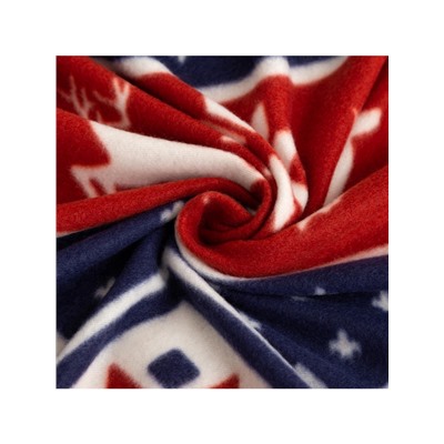 Плед флисовый новогодний «Экономь и Я. Олени» 75×100 см