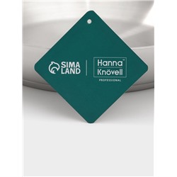 Сковорода Hanna Knövell, d=30 см, h=6 см, толщина стенки 0.6 мм, индукция, дно al+fe+al, нержавеющая сталь