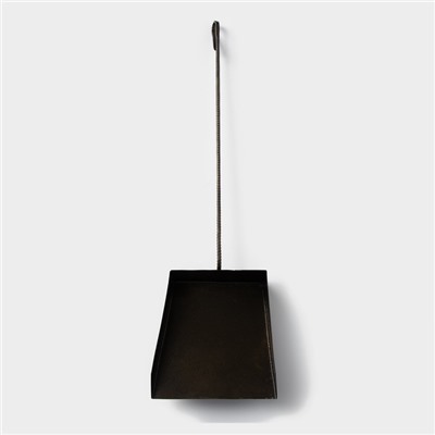 Совок для золы Доляна «Большой», 20×20 см, длина 60 см, цвет МИКС