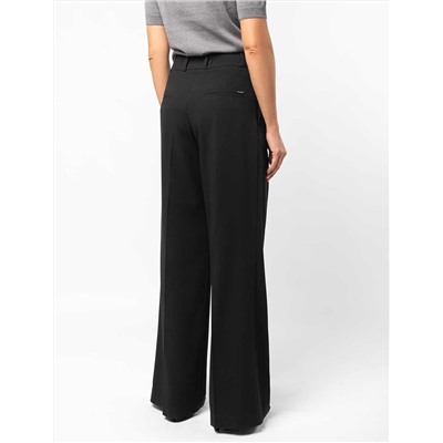 Брюки-палаццо из эластичного крепа