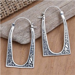 Серьги с замком кольцо арт. 13 4444 (id 285752)