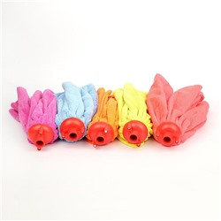 Насадка для швабры Доляна «Юбочка цельная», микрофибра, 32×7 см, МИКС