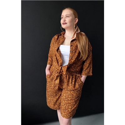 Костюм с шортами 1252 штапель НАТАЛИ, 981297