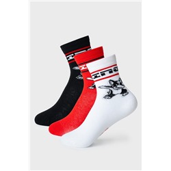 Носки трикотажные для мальчиков, 3 пары в комплекте PLAYTODAY, 1239789