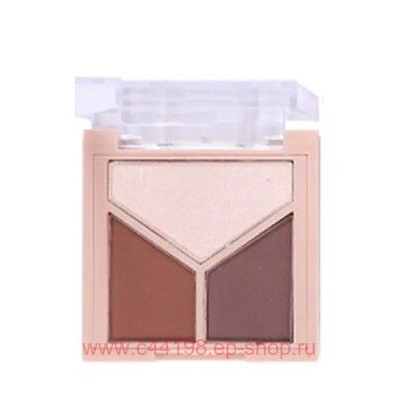 Farres Тени для век 3-х цветные Love Eyes тон 02 1004