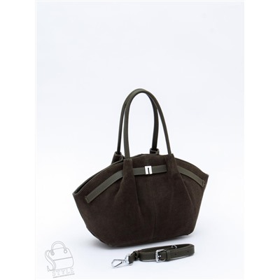 Сумка женская кожаная 2346YF gray green Polina&Eiterou  в Новосибирске