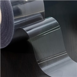 Лента ацетатная для обтяжки тортов Доляна, 130 мкр, 100 мм×200 м, прозрачная