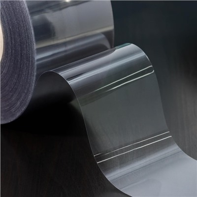 Лента ацетатная для обтяжки тортов Доляна, 130 мкр, 100 мм×200 м, прозрачная