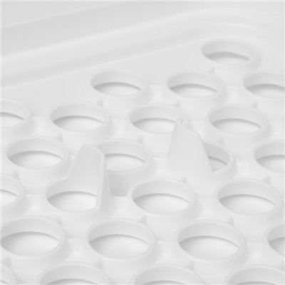 Пельменница IDEA, 35 ячеек, d=2.5 см, 25.5×28×2.9 см, пластик, белый