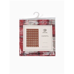 Скатерть Этель «Уютное Рождество» 149×180 см, 100% хл, саржа 190 г/м²