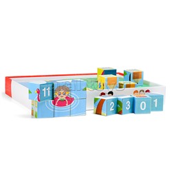 Настольная игра №54 "Умные кубики"