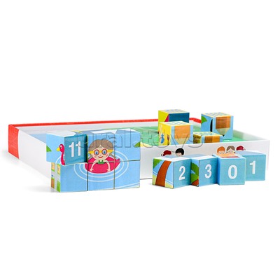 Настольная игра №54 "Умные кубики"