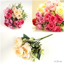 Цветок искусственный 29 см / ZJ3154 /уп 2/150/600/