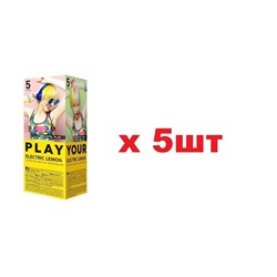 Estel play краска для волос для мелирования Electric Lemon 5тон 5шт