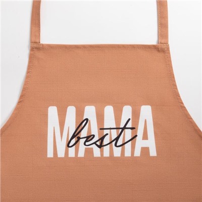 Фартук Этель «Мама» 60×70 см, 100% хлопок, репс 210 г/м²