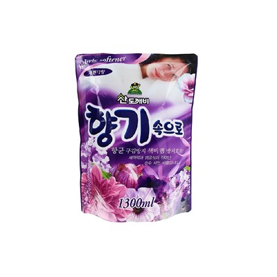 Sandokkaebi Soft aroma Кондиционер для белья 1300мл Лаванда запасной блок