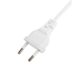 Патрон на гибкой ножке под лампу, E27, 30 см, с выключателем, 220 В, белый