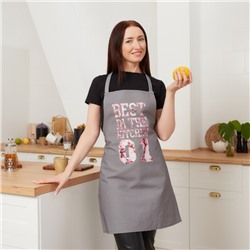 Фартук Этель Best in the kitchen 60×70 см, 100% хлопок, репс 210 г/м²