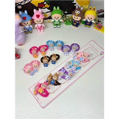 60191 Резинки Лабубу 2шт