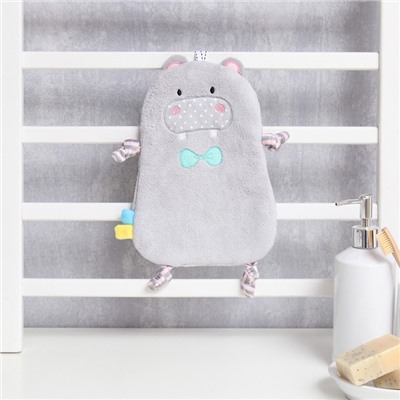 Полотенце для рук LoveLife «Бегемот», 30×21 см, микрофибра