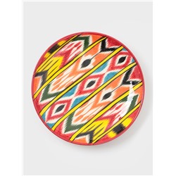 Ляган узбекский Риштанская Керамика «Атлас», d=32 см, разноцветный