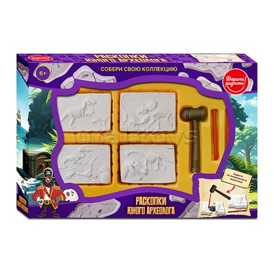 Раскопки "Раскопки юного археолога" в коробке