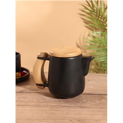 Набор для чаепития «Загадка», чайник, 2 стакана, керамика