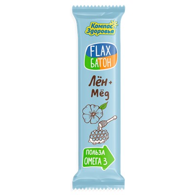 Флакс-батон "Лён+Мед"