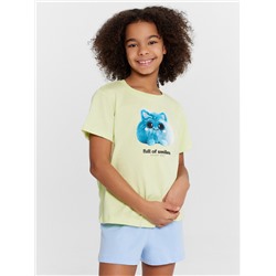 ФУТБОЛКА ДЛЯ ДЕВОЧЕК 2ШТ. 117835-2