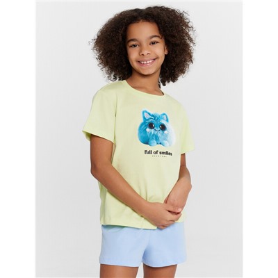 ФУТБОЛКА ДЛЯ ДЕВОЧЕК 2ШТ. 117835-2