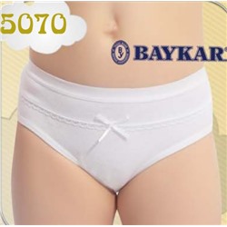 5070 Трусы дев. белые (BAYKAR)