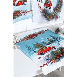 Полотенце 50*60 см. "Огонек" рогожка хлопок 100%