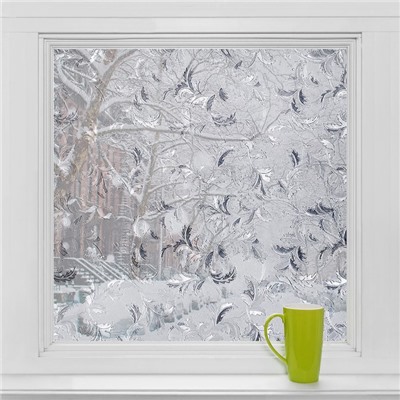 Плёнка самоклеящаяся «Узоры», 45×200 см, прозрачная