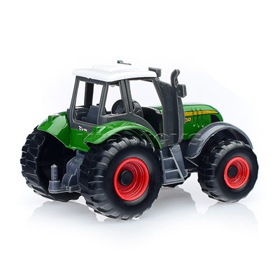 Трактор с прицепом, в коробке