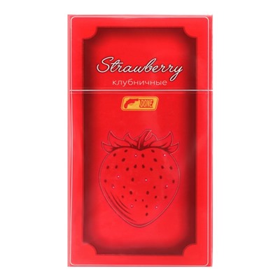 Презервативы с клубничным ароматом, 12 шт.