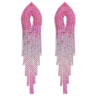 Серьги длинные на гвоздиках арт. 13 1654 (id 259133)