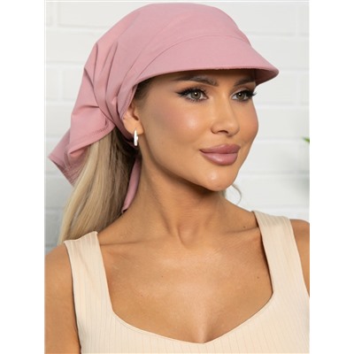 Косынка с козырьком (розовая) КК70-23М