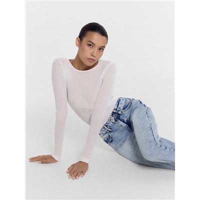 БРЮКИ ЖЕНСКИЕ ДЖИНСОВЫЕ 2024-DTW404-2